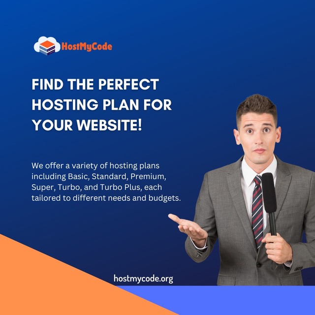 Find The Perfect Hosting Plan For Your Website - H HostMyCode