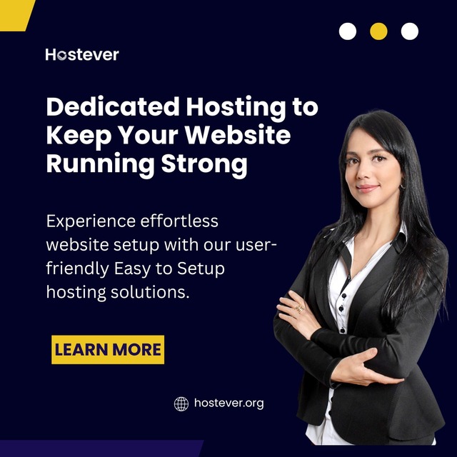 Dedicated Hosting to Keep Your Website Running Str Hostever