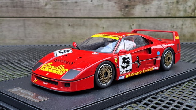 20250123 100605 Ferrari F40 s/n 80782 Kroymans #5 Zandvoort (NL) 21-04-1991