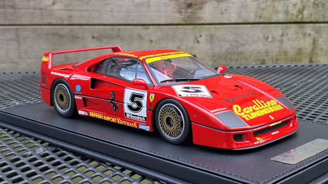 20250123 100654 Ferrari F40 s/n 80782 Kroymans #5 Zandvoort (NL) 21-04-1991