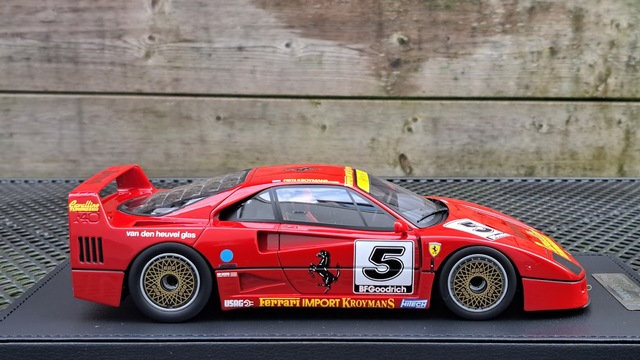 20250123 100720 Ferrari F40 s/n 80782 Kroymans #5 Zandvoort (NL) 21-04-1991