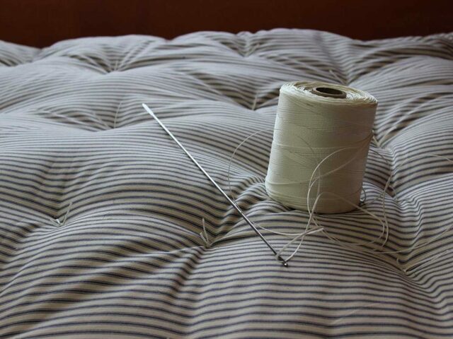 organic mattress Orange Mattress - Custom Bedding