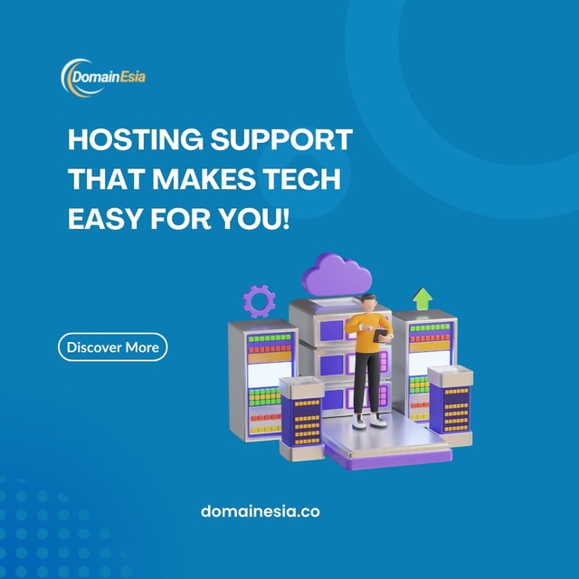 Hosting Support That Makes Tech Easy For You-Domai Domainesia