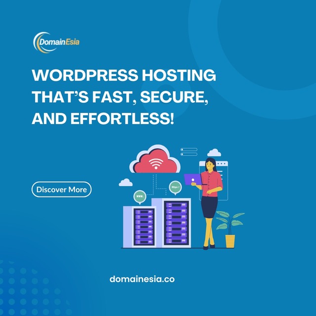 WordPress Hosting – Fast, Secure, and Effortless Domainesia