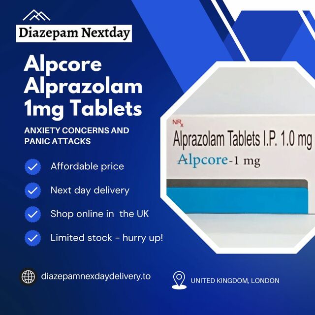 Alpcore Alprazolam 1mg Tablets (1) Picture Box