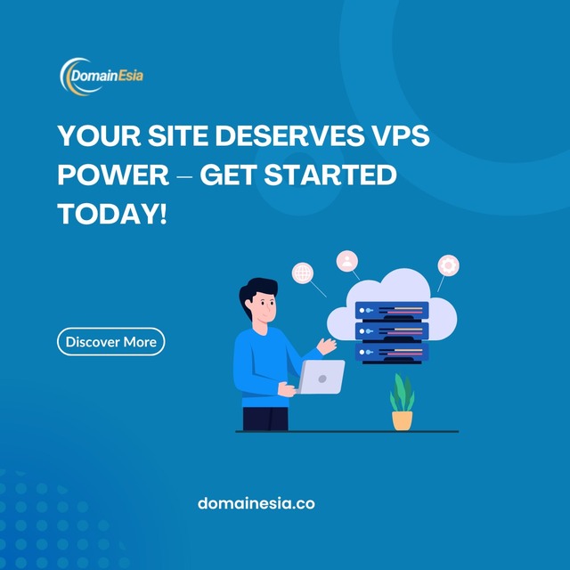 Your Site Deserves VPS Power - Get Started Today Domainesia