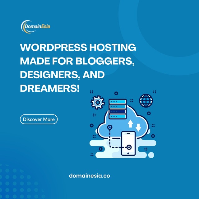 WordPress Hosting Made For Bloggers, Designers and Domainesia