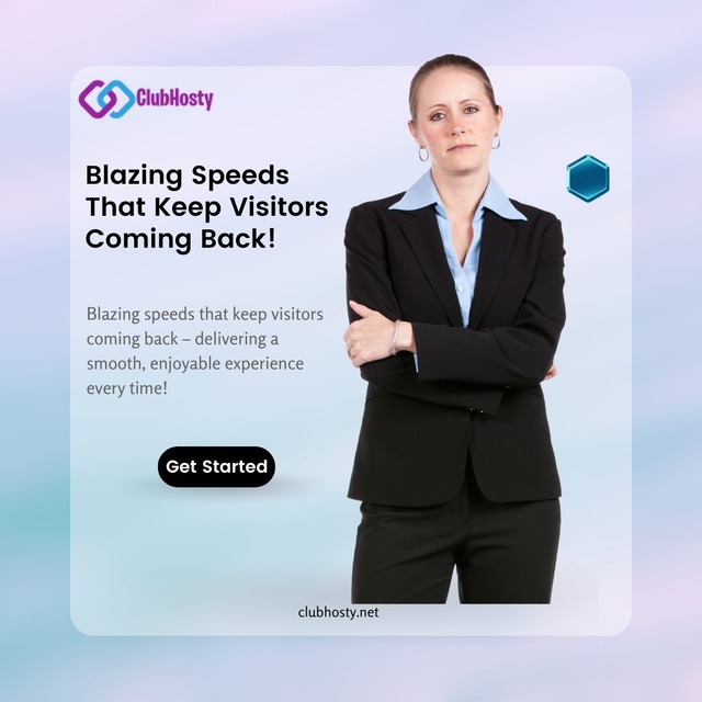 Blazing Speeds That Keep Visitors Coming Back ClubHosty
