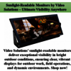 Sun Light readeble monitors - Picture Box