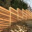 Horizontal-Cedar-Fence-with... - Fence & Deck