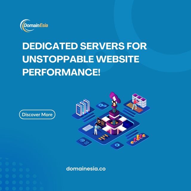 Dedicated Servers-Unstoppable Website Performance Domainesia