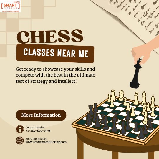 Beige Illustrative Chess Tournament Instagram Post Chess Classes Near Me – Smart Math Tutoring for Beginners