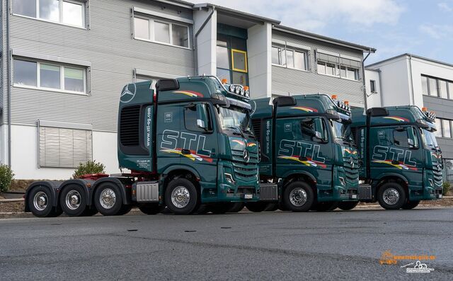 k-STL Logistik AG Haiger-15 STL Logistik AG, Haiger, neue 4-achser Actros