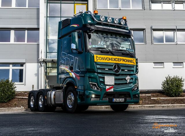 k-STL Logistik AG Haiger-43 STL Logistik AG, Haiger, neue 4-achser Actros