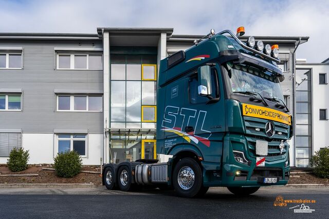 k-STL Logistik AG Haiger-45 STL Logistik AG, Haiger, neue 4-achser Actros