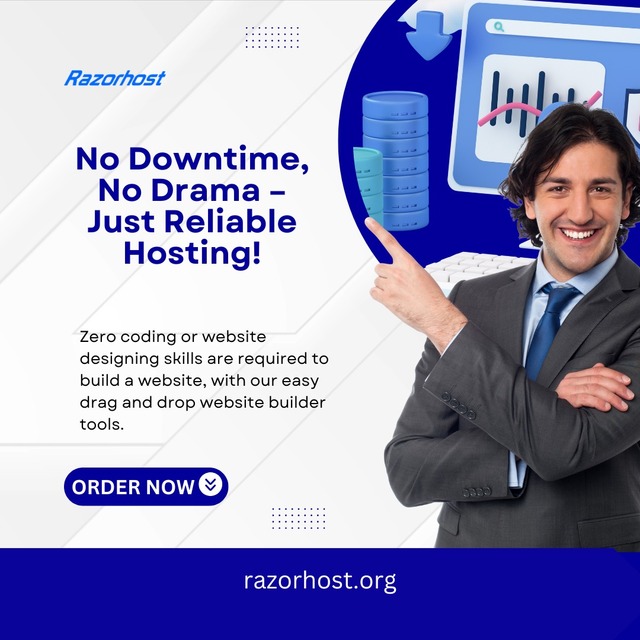 No Downtime, No Drama - Just Reliable Hosting RazorHost