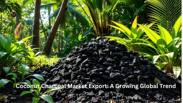 COCONUT CHACOAL MARKET EXPORT Picture Box