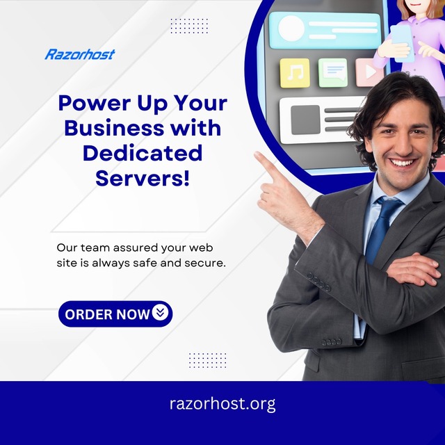 Powerup Your Business with Dedicated Servers RazorHost