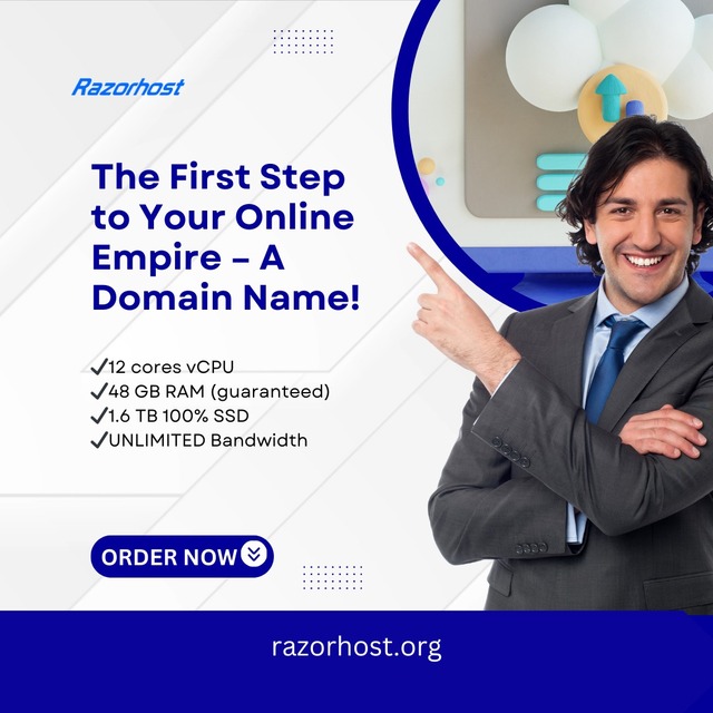 The First Step To Your Online Empire-A Domain Name RazorHost