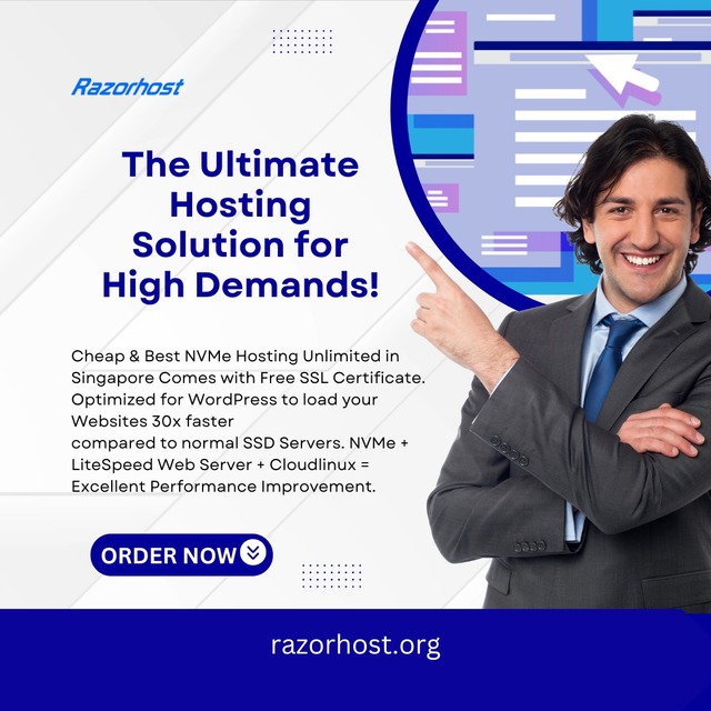 The Ultimate Hosting Solution For High Demands RazorHost