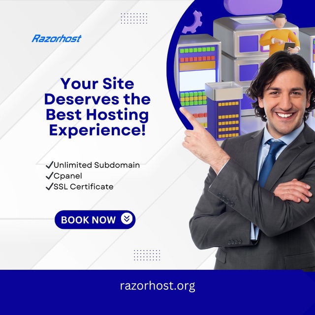 Your Site Deserves The Best Hosting Experience RazorHost