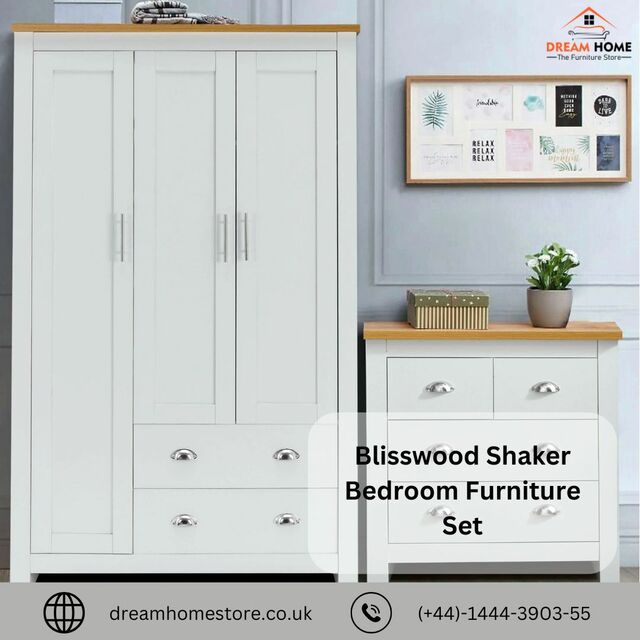 Blisswood Shaker Bedroom Furniture Set Picture Box
