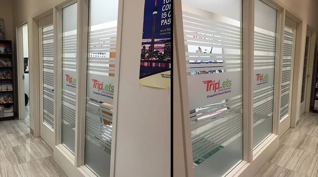Frosted Window Film by Signimpact Indoor Business Signs