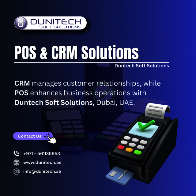 POS & CRM Solutions POS and CRM Development in Dubai