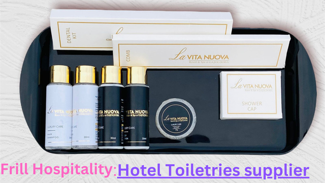 Hotel toiletries Kit Picture Box
