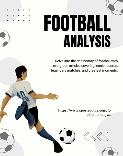 Black Illustrative Football Tournament Poster Football Analysis