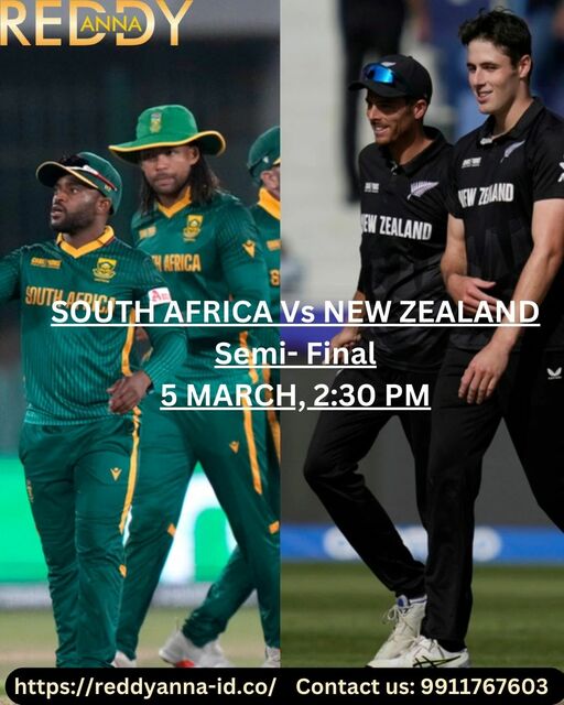 South Africa Vs New Zealand Reddy Anna