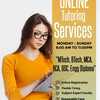 B - Online University Tutor