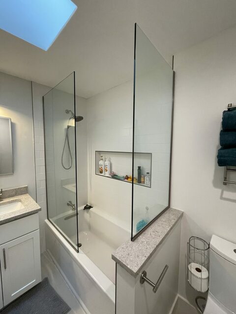 Frameless glass shower doors Shower glass doors