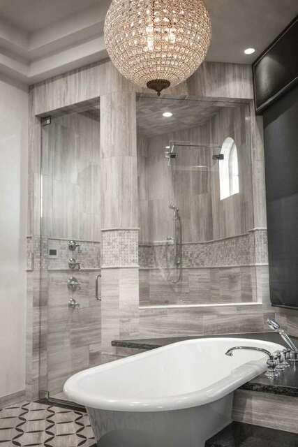 Steam showers Shower glass doors