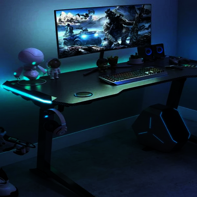 Ergonomic uplift desk Picture Box