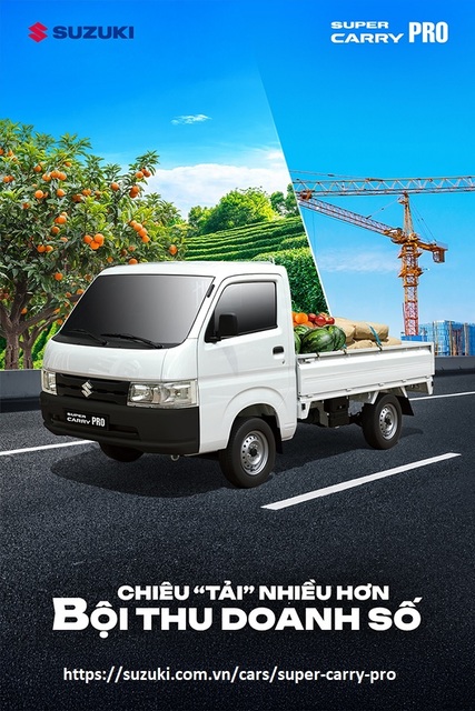 xe carry truck Suziki Vietnam