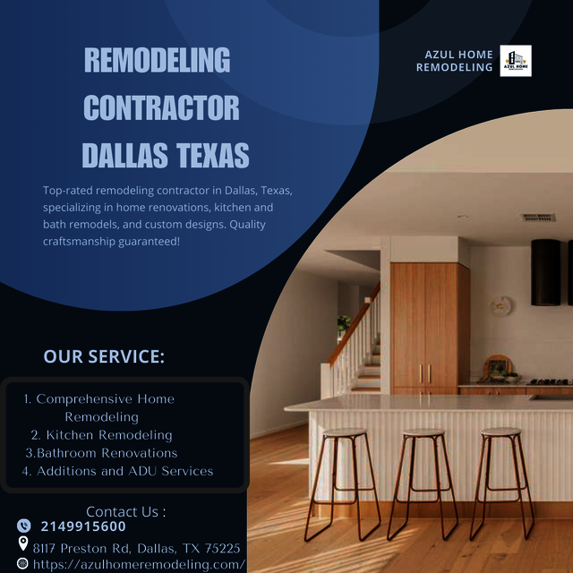 Remodeling Contractor Dallas texas Azul Home Remodeling