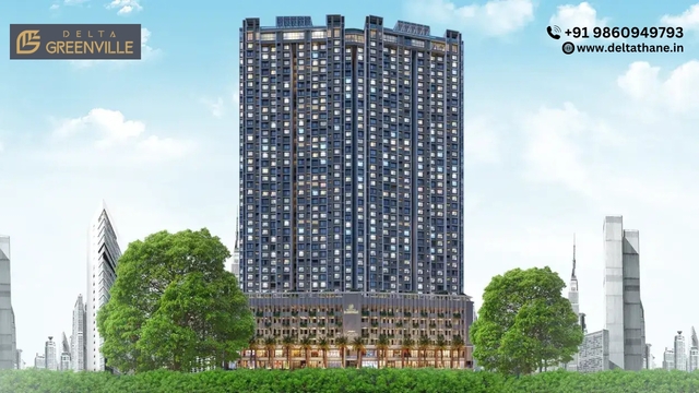 Delta Greenville Thane West Elite 1 & 2 BHK Flats delta greenville