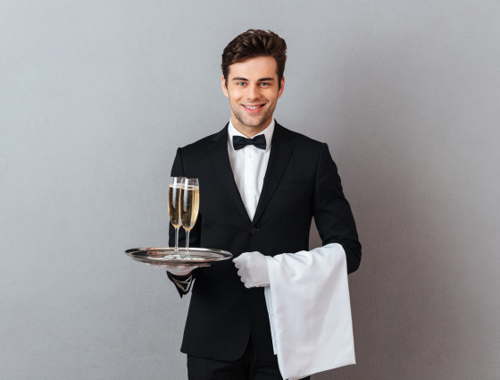 Hire a Corporate butler Picture Box