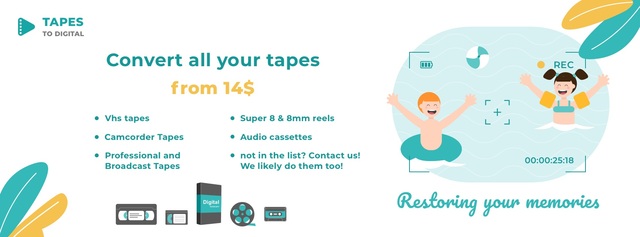 Tapes To Digital COVER PHOTO Tapes To Digital