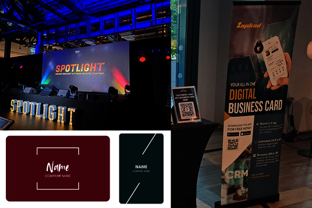 Zapkad NFC digital business cards on-site Zapkadsingapore