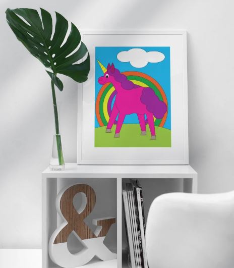25 Rainbow Kids Wall Art
