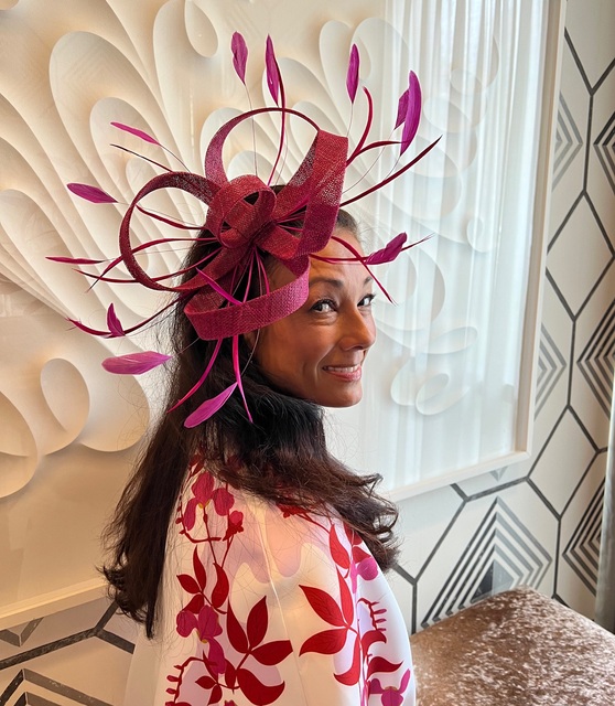 Saucer fascinators | hatsbycressida Picture Box