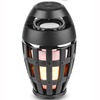 Led Flame Atmosphere Wireless Bluetooth Portable Speaker Black