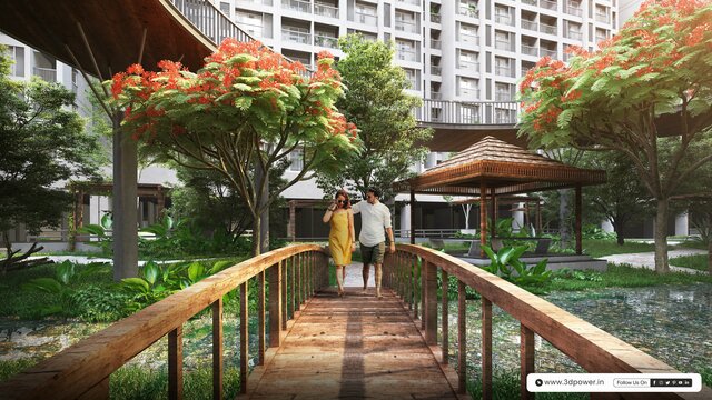 Apartment Complex 3D Modeling and Animation in Nas 3D Architectural Visualoization Services in Bangalore