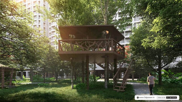 Township Project Visualization and Master Plan Ren 3D Architectural Visualoization Services in Bangalore