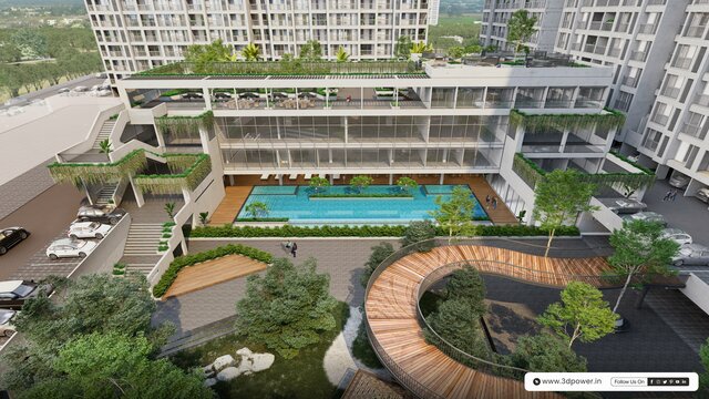 Township Project Visualization and Rendering in Hy 3D Architectural Visualoization Services in Bangalore