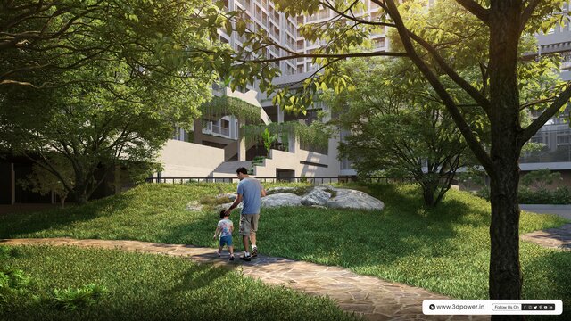 Township Visualization and Rendering in Thane 3D Architectural Visualoization Services in Bangalore
