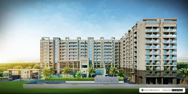 3D Industrial Township Walkthrough in Ahmedabad 3D Architectural Visualoization Services in Bangalore