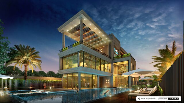 Affordable 3D Housing Complex Visualization in Pun 3D Architectural Visualoization Services in Bangalore